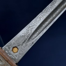 British WW1 1912 Pattern Cavalry Officers Sword 2nd Lt Frank DArcy Blofeld, 2nd Life Guards 34